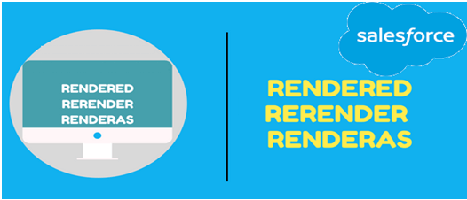 Difference between Rendered, ReRender and RenderAs in Visualforce Page